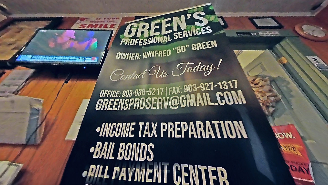Green's Professional Tax Services Marshall, Texas